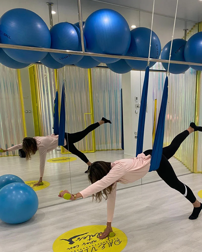 pilates aereo o suspensión